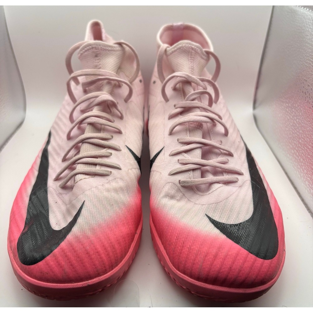 Nike Zoom Mercurial Academy IC Pink Soccer Shoes DJ5627-601 Mens 10 Womens 11.5